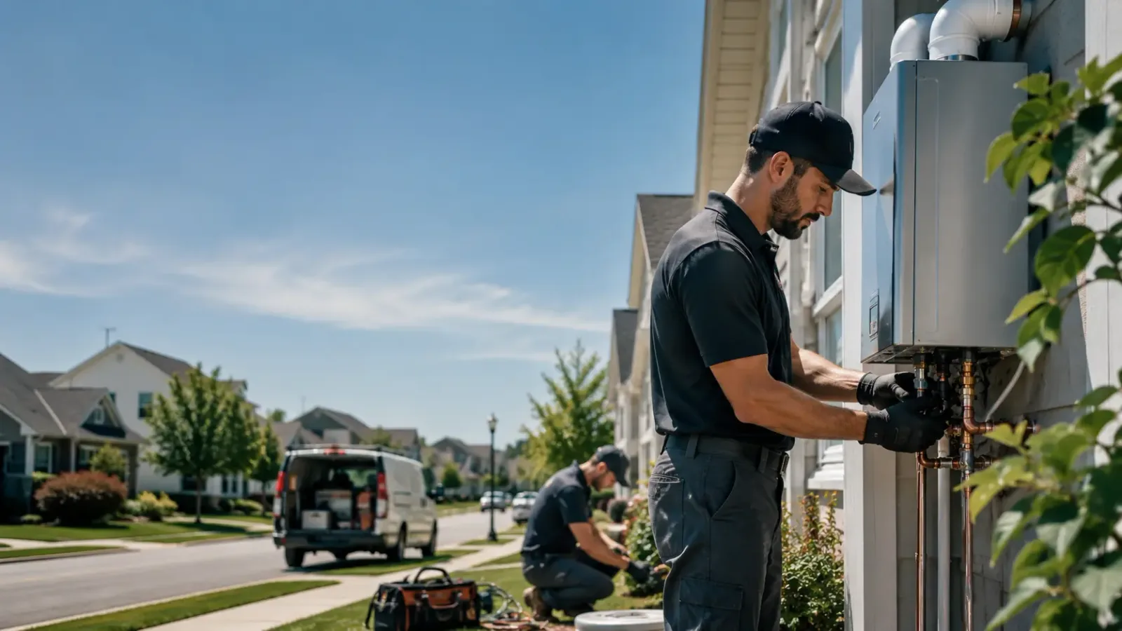 Tankless Water Heater Installation in Wright, WY